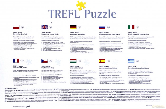 TREFL 1000+500 el. Most + Most Anioła 29101 [PUZZLE]