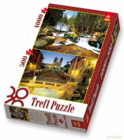 TREFL 1000+500 Potok + Schody 29102 [PUZZLE]