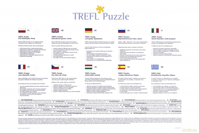 TREFL 500 el. Węgry - Budapeszt 37134 [PUZZLE]