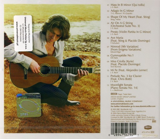 Dominic Miller: Shapes [CD]