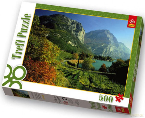 TREFL 500 el. Jezioro Toblino - Trentino 37068 [PUZZLE]