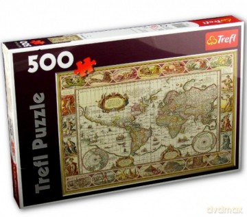 TREFL 500 Mapa 37140 [PUZZLE]