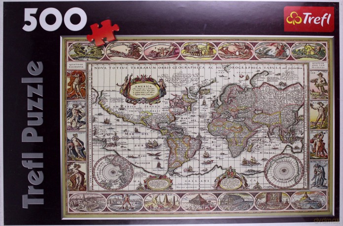 TREFL 500 Mapa 37140 [PUZZLE]