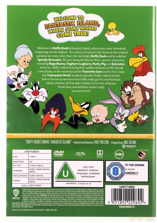 Daffy Ducks Movie: Fantastic Island (Kaczor Daffy: Fantastyczna wyspa) [DVD]
