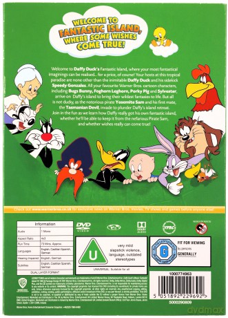 Daffy Ducks Movie: Fantastic Island (Kaczor Daffy: Fantastyczna wyspa) [DVD]