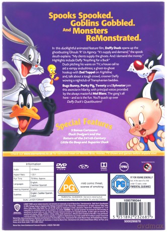 Daffy Ducks Quackbusters (Pogromcy strachów) [DVD]