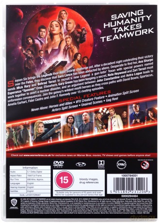DC Legends Of Tomorrow Season 6 [3DVD]