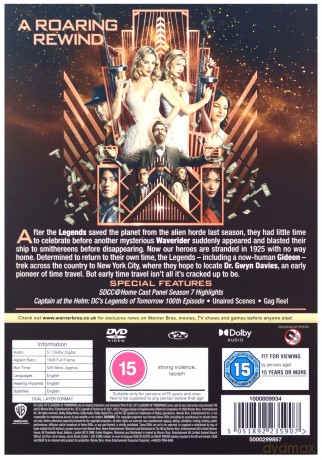 DCs Legends Of Tomorrow: Season 7 [3DVD]