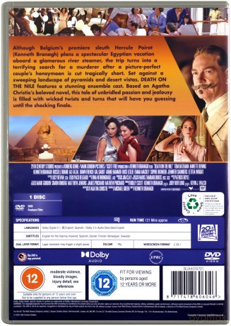 Death On The Nile (Śmierć na Nilu) [DVD]