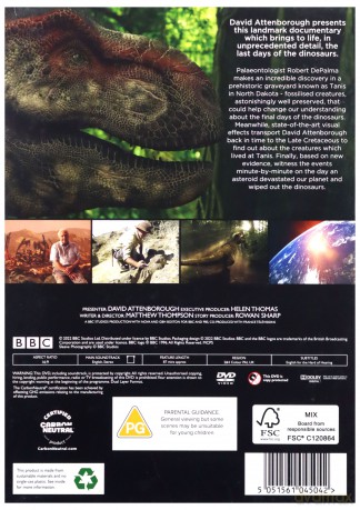 Dinosaurs: The Final Day With David Attenborough [DVD]
