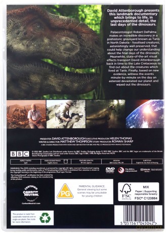 Dinosaurs: The Final Day With David Attenborough [DVD]
