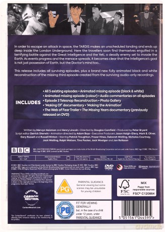 Doctor Who: Web Of Fear [2DVD]