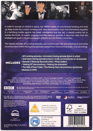 Doctor Who: Web Of Fear [2DVD]