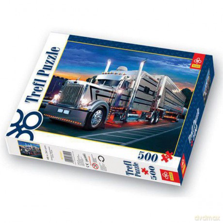 TREFL 500 Srebrna Ciężarówka 37121 [PUZZLE]