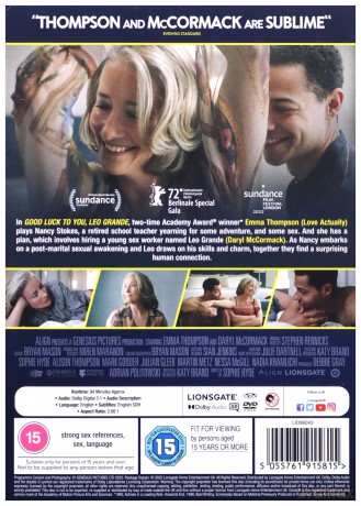 Good Luck To You. Leo Grande (Powodzenia, Leo Grande) [DVD]