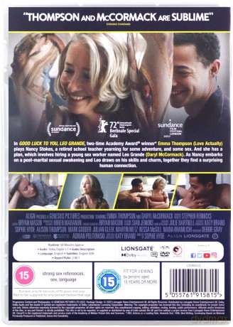 Good Luck To You. Leo Grande (Powodzenia, Leo Grande) [DVD]