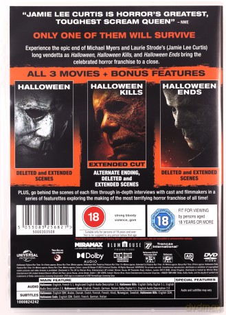 Halloween 1-3 [3DVD]