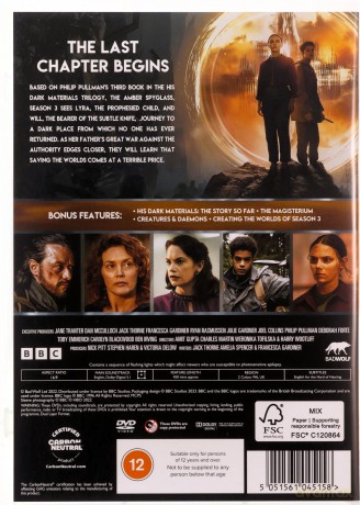 His Dark Materials: Season 3 [DVD]