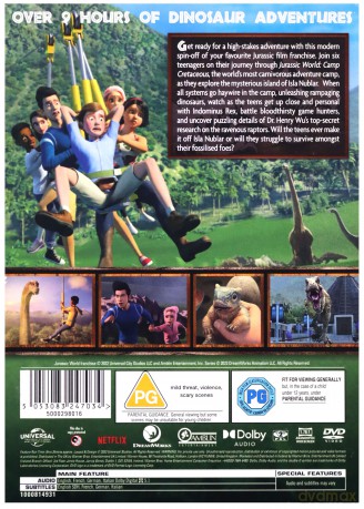 Jurassic World: Camp Cretaceous Seasons 1-3 [DVD]