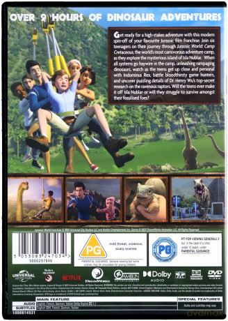 Jurassic World: Camp Cretaceous Seasons 1-3 [DVD]