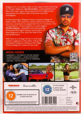 Magnum P.I: Season 1 (Magnum: Detektyw z Hawajów) [DVD]