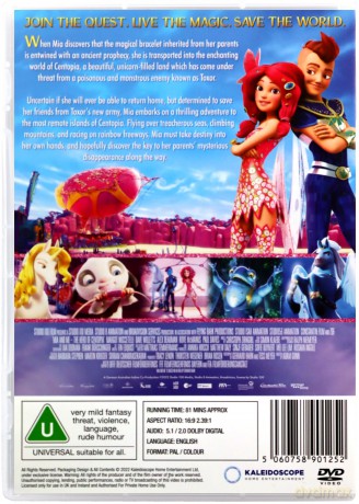 Mia And Me: The Hero Of Centopia (Mia i ja. Film) [DVD]