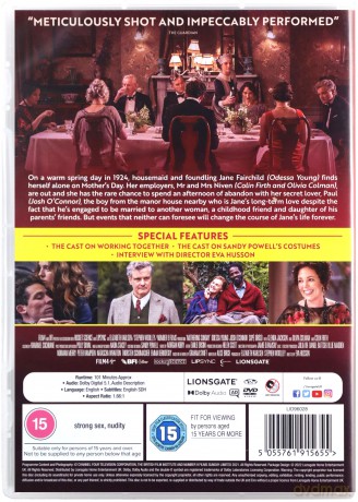 Mothering Sunday [DVD]