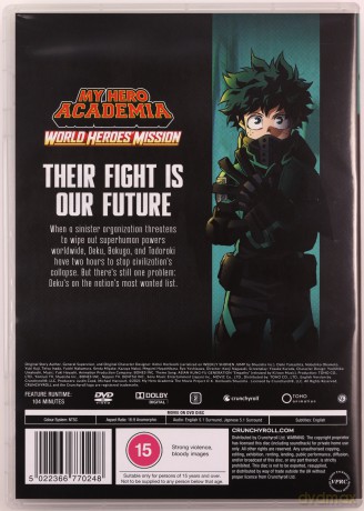 My Hero Academia: World Heroes Mission [DVD]