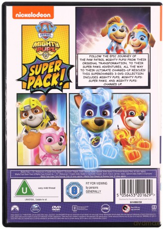 Paw Patrol Mighty Pups Super Pack! [3DVD]