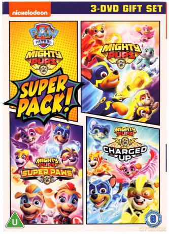 Paw Patrol Mighty Pups Super Pack! [3DVD]