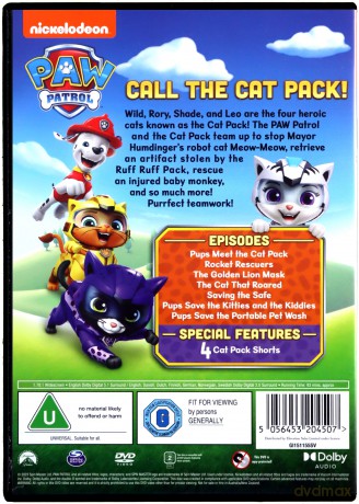 Paw Patrol: Cat Pack Rescues [DVD]