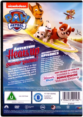 Paw Patrol: Summer Rescues [DVD]