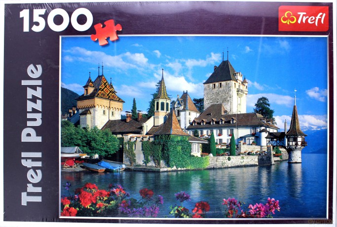 TREFL 1500 Szwajcaria - Zamek Oberhofen 26102 [PUZZLE]