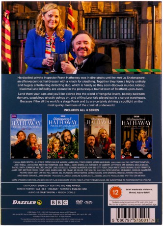 Shakespeare & Hathaway Private Investigators: Season 1-4 (Shakespeare i Hathaway: Prywatni detektywi) [DVD]