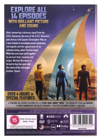 Star Trek: Discovery Seasons 1-3 [14DVD]