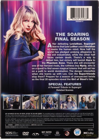 Supergirl: The Sixth & Final Season [5DVD]