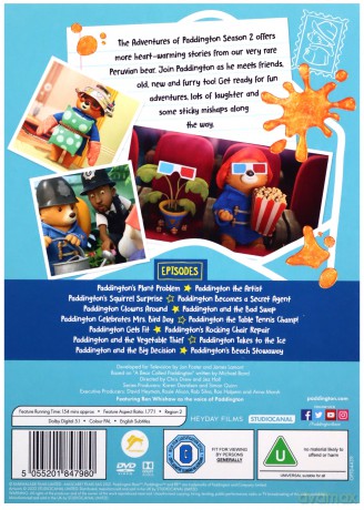 The Adventures Of Paddington: Paddington Becomes A Secret Agent & Other Episodes [DVD]