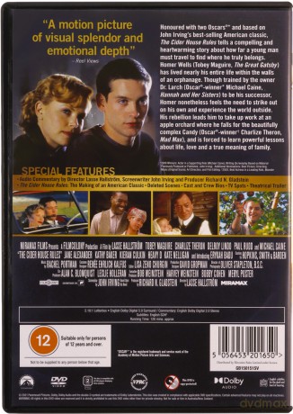 The Cider House Rules (Wbrew regułom) [DVD]