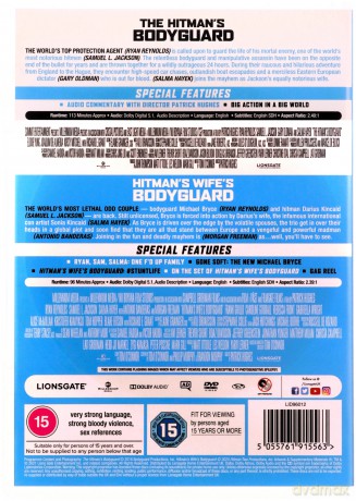 The Hitmans Wifes Bodyguard (Bodyguard i żona zawodowca) [2DVD]