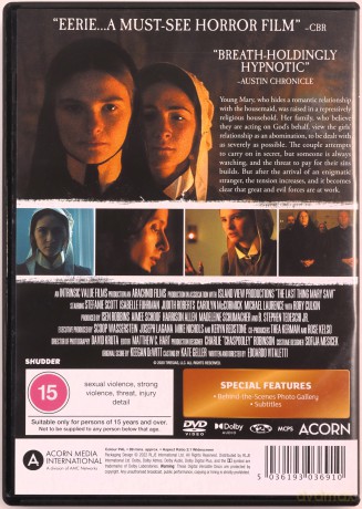 The Last Thing Mary Saw (Grzesznica) [DVD]
