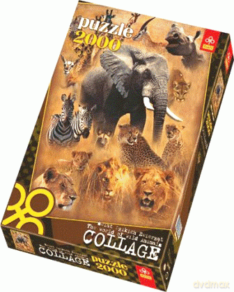 TREFL 2000 Świat Dzikich Zwierząt 27031 [PUZZLE]