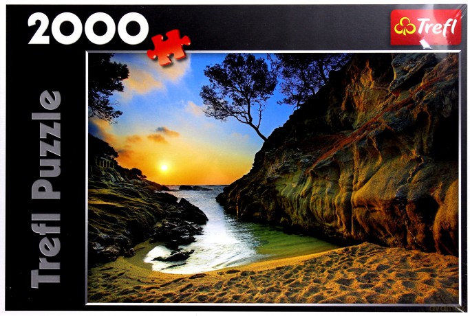 TREFL 2000 el. Costa Brava - Wschód Słońca 27048 [PUZZLE]