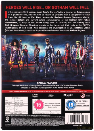 Titans: Season 3 [DVD]