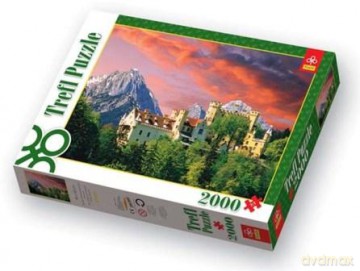 TREFL 2000 el. Bawaria - Zamek w Hohenschwangau 27053 [PUZZLE]