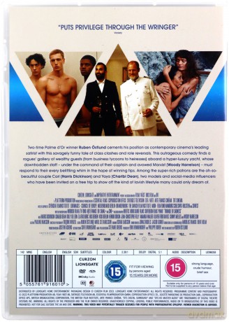 Triangle Of Sadness (W trójkącie) [DVD]