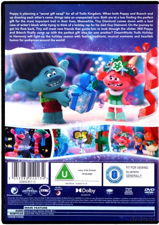 Trolls Holiday In Harmony (Trolle: Święta w harmonii) [DVD]