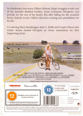 Whats Eating Gilbert Grape (Co gryzie Gilberta Grape'a) [DVD]