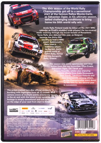 World Rally Championship Official Review 2021 [DVD]