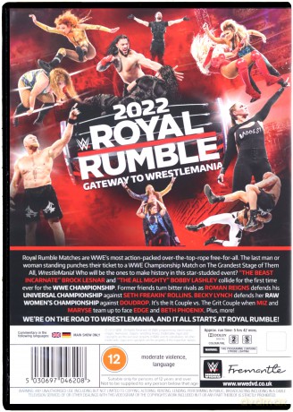 WWE: Royal Rumble 2022 [DVD]