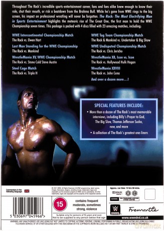 WWE: The Rock - The Most Electrifying Man In Sports Entertainment (Special Edition) [4DVD]